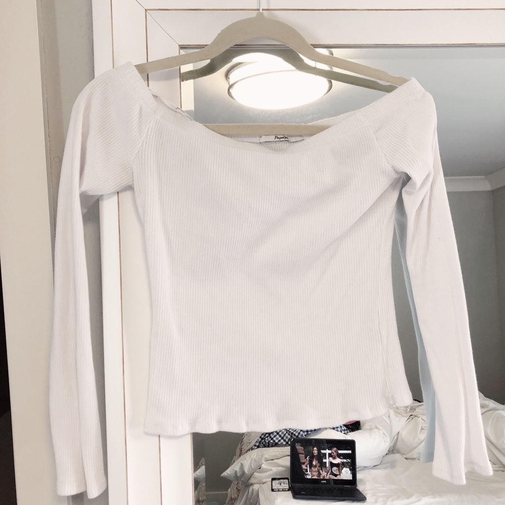 white long sleeve